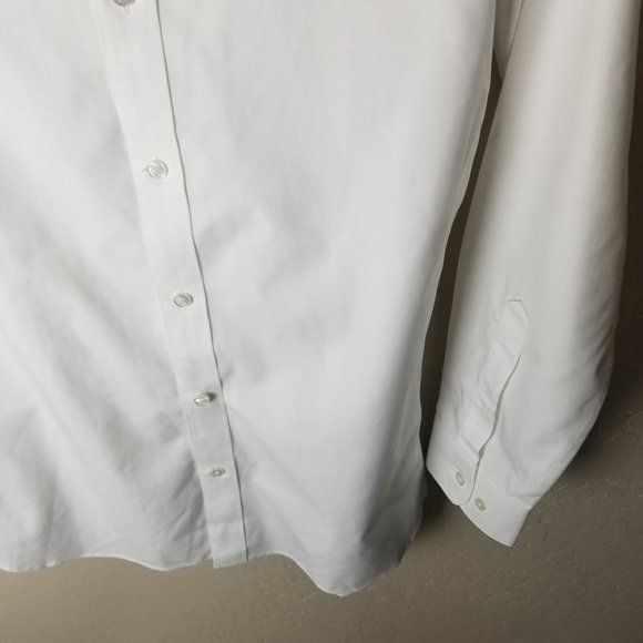 Bonobos Men's 15/32 Tailored Slim Fit White Button - Picture 3 of 6